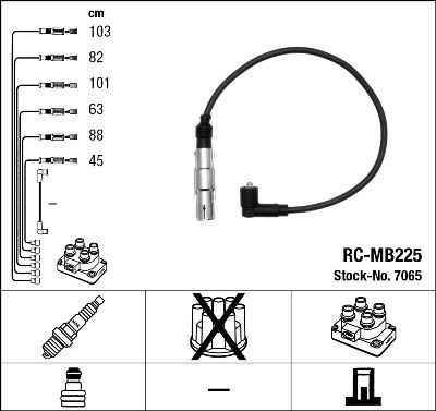 Zündleitungssatz NGK 7065 von NGK