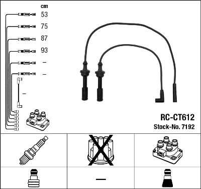 Zündleitungssatz NGK 7192 von NGK