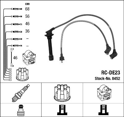 Zündleitungssatz NGK 8452 von NGK