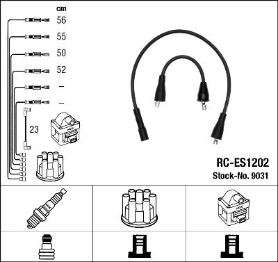 Zündleitungssatz NGK 9031 von NGK