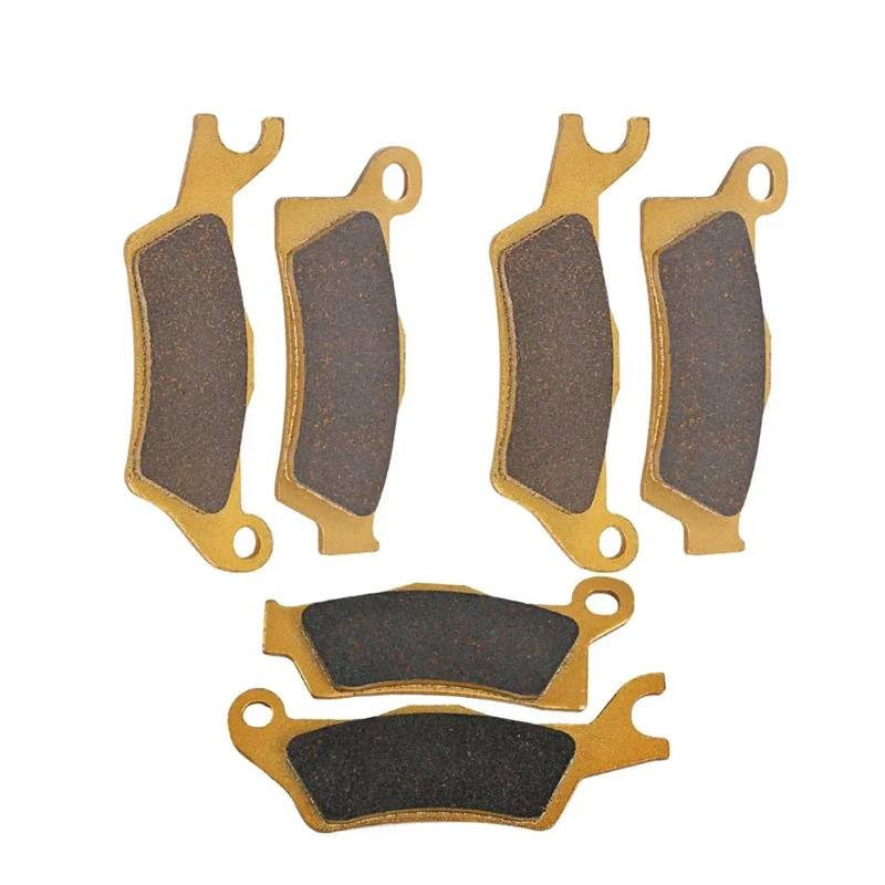 Keramik-Bremsbeläge vorn und hinten for 450 570 650 800 1000 MAX 6x6 OEM 715900248 715900249 705601014 705601015 von NGNVKDID