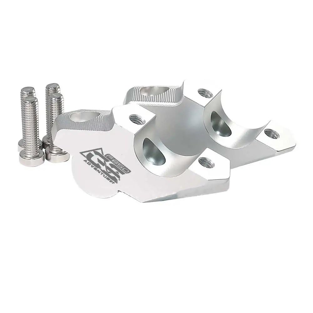 Motorrad-Lenkererhöhungen FÜR F850GS F900R F900XR F850 GS ADVENTURE Motorrad CNC Lenker Riser Mit Lenker Clip Verlängerung Adapter(5) von NIAGEUCVC