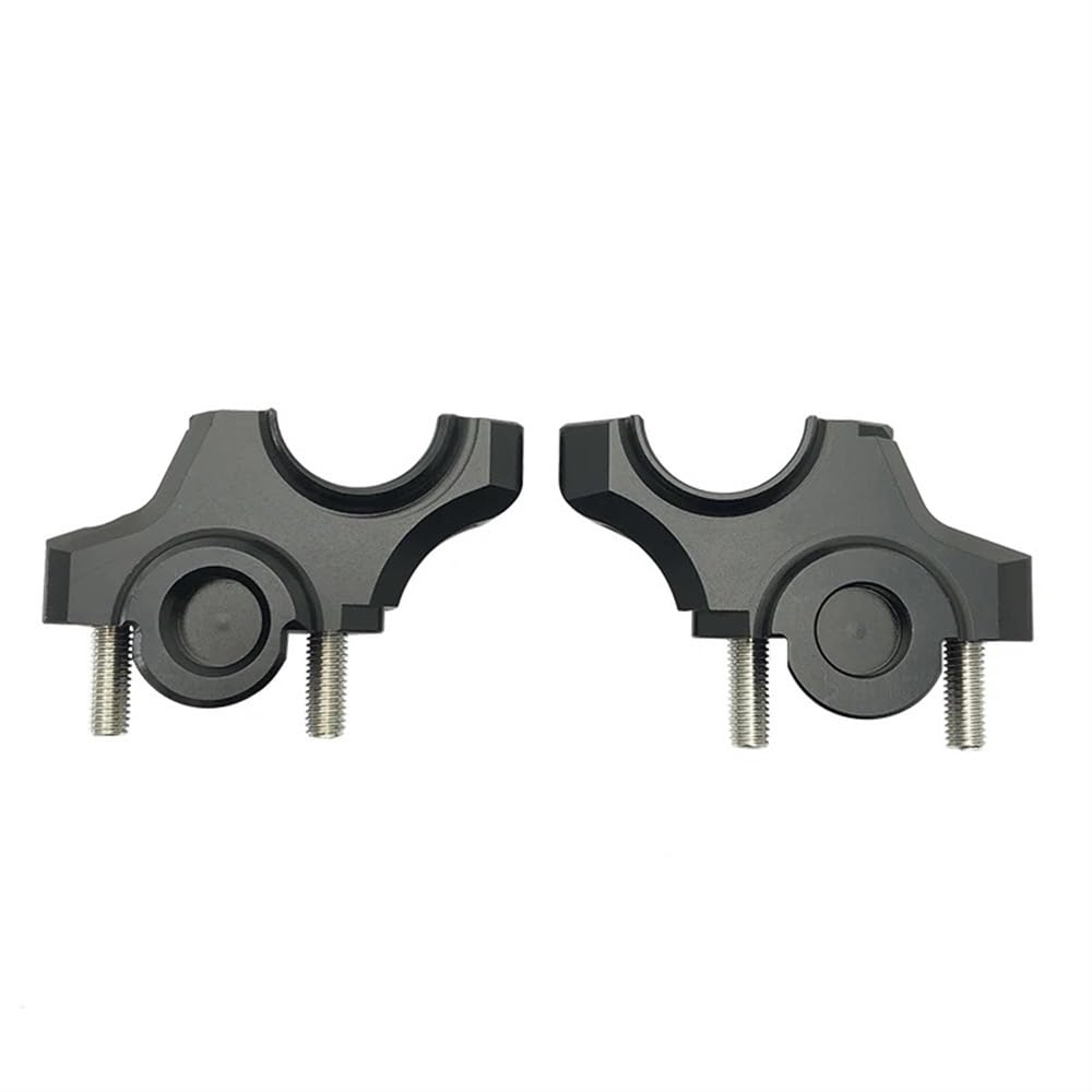 Motorrad-Lenkererhöhungen Motorrad Lenker Riser Mount Clamp Griff Bar Für MT09 FZ-09 XSR900 2012-2018(Black) von NIAGEUCVC