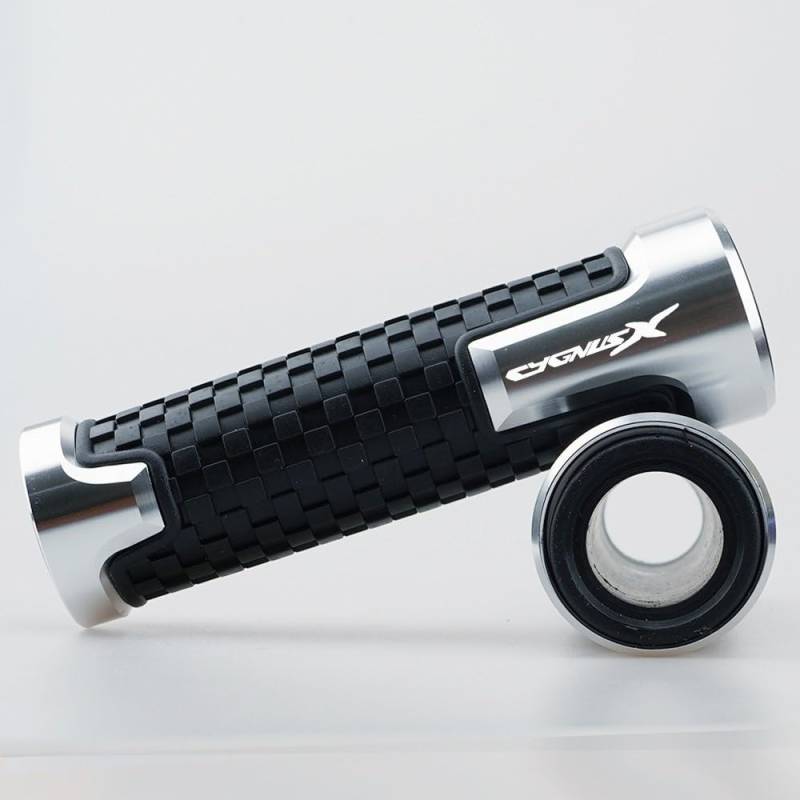 NIAGEUCVC Motorrad 7/8" 22mm Lenkergriffe Für Y&AMAHA CYGNUSX 125 Cygnus X 125 SMAX 155 BWS R 125 ZUMA Motorrad CNC Zubehör Lenker Griffe Hand Griff Bar Grip(3) von NIAGEUCVC