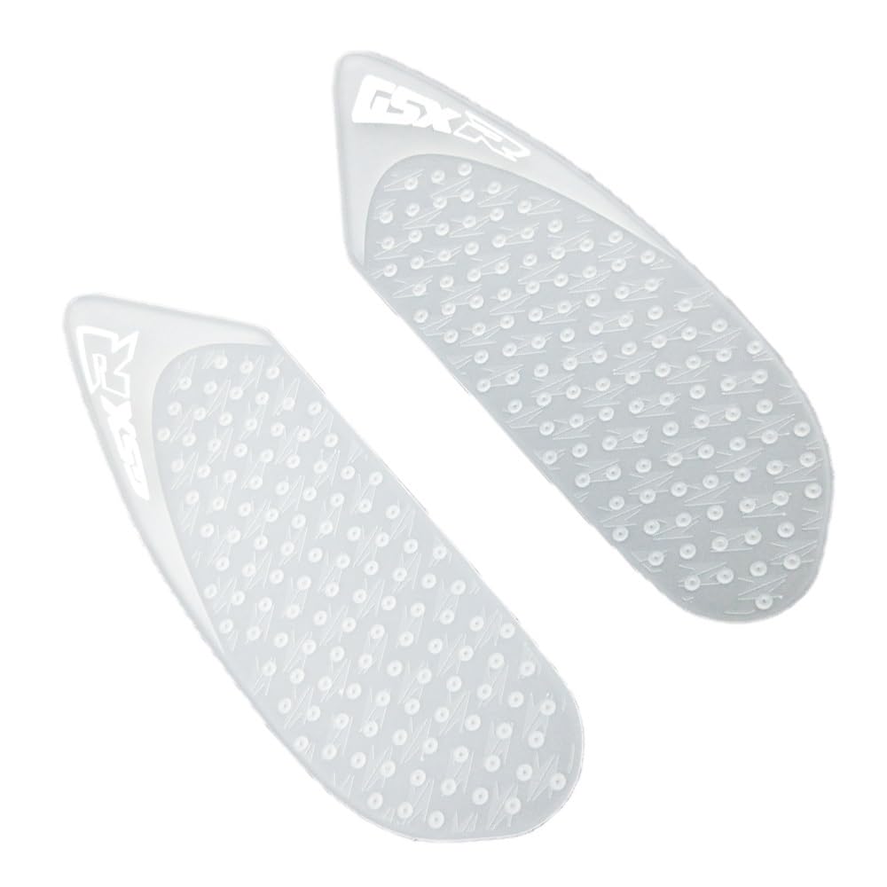 NIAGEUCVC Motorrad-Tankmatte Für Suzuki GSX-R 600 750 2006 2007 GSXR Motorrad Transparent Anti Slip Kraftstoff Tank Pads Seite Gas Knie Grip Traktion Pad Aufkleber(11) von NIAGEUCVC