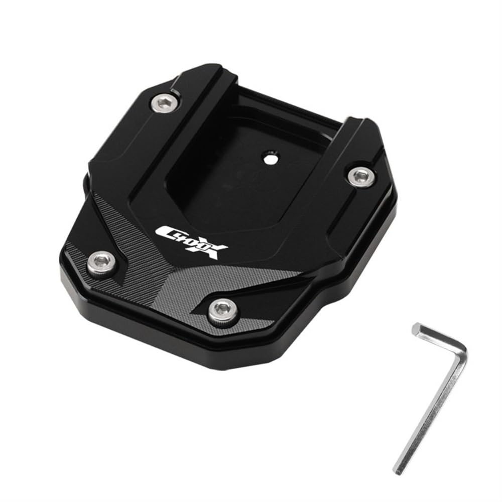 NIAGEUCVC Motorradständerpolster Für B&MW C400GT C400X C400 GT X Motorrad Zubehör Fuß Seite Stehen Pad Enlarger Unterstützung(Side support-05) von NIAGEUCVC