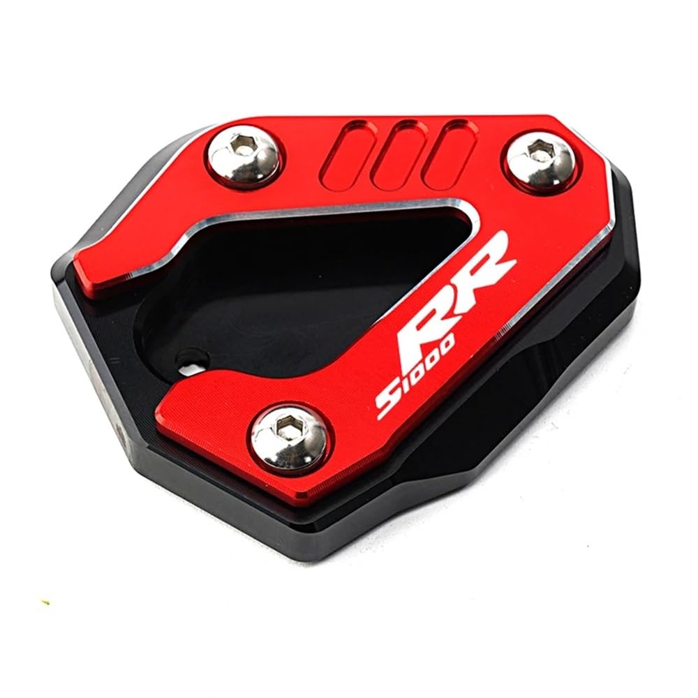 NIAGEUCVC Motorradständerpolster Motorrad CNC Kickstand Seitenständer Vergrößern Erweiterung Für B&MW S1000 RR S1000RR S 1000 RR 2019-2022 2023 2024(3) von NIAGEUCVC