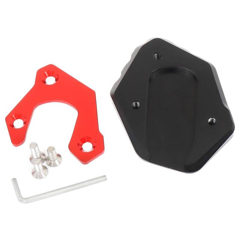 NIAGEUCVC Motorradständerpolster Motorrad Kickstand Verlängerung Pad Fuß Seite Stehen Vergrößern Unterstützung Platte Für Y&AMAHA FJR1300 FJR 1300 FJR1300 2001-2019(31) von NIAGEUCVC