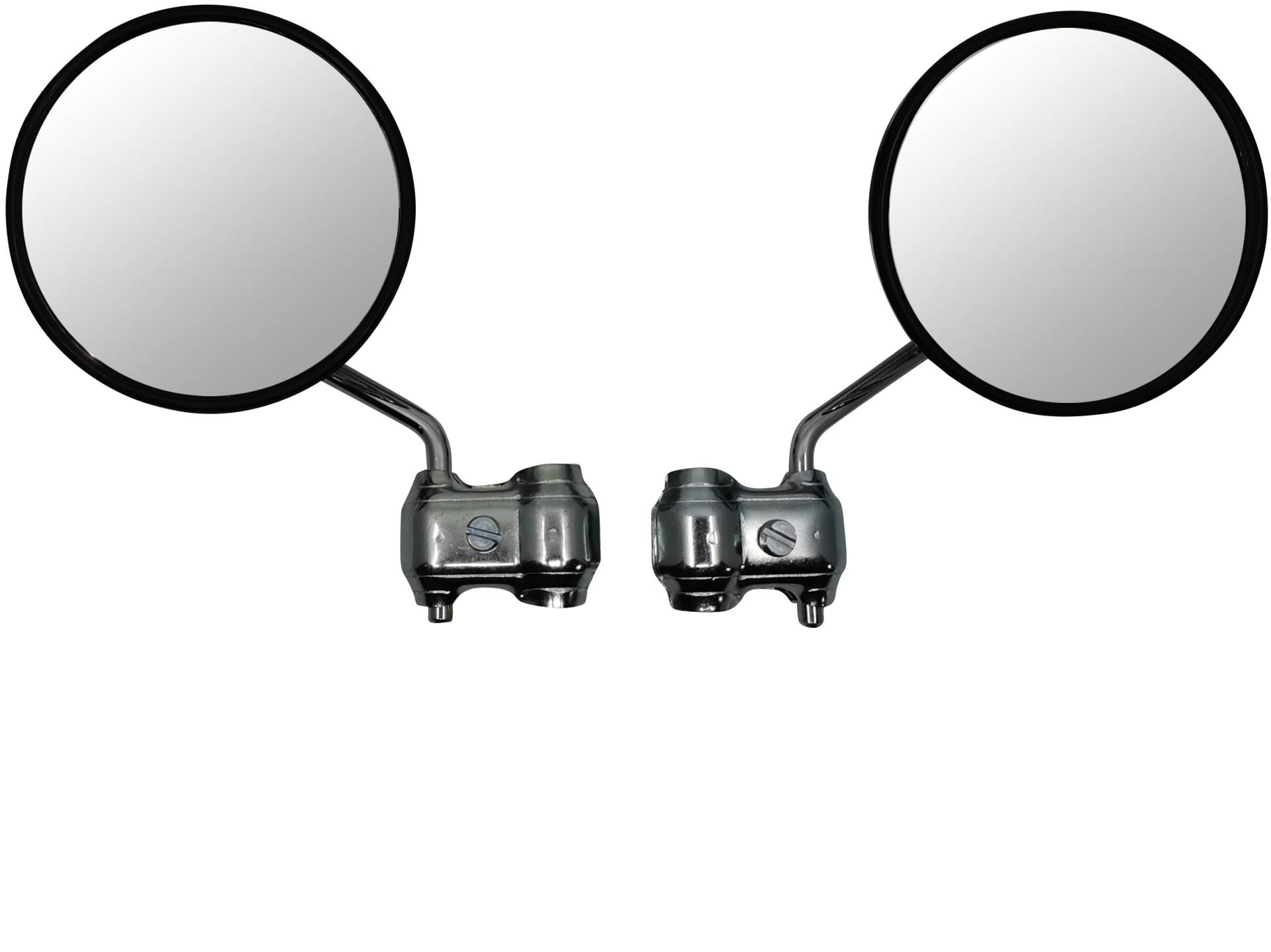 2x Vespa Lambretta NSU Mirror Leg Left & Right - Chrome - V50 PX PK von NIANWUDU