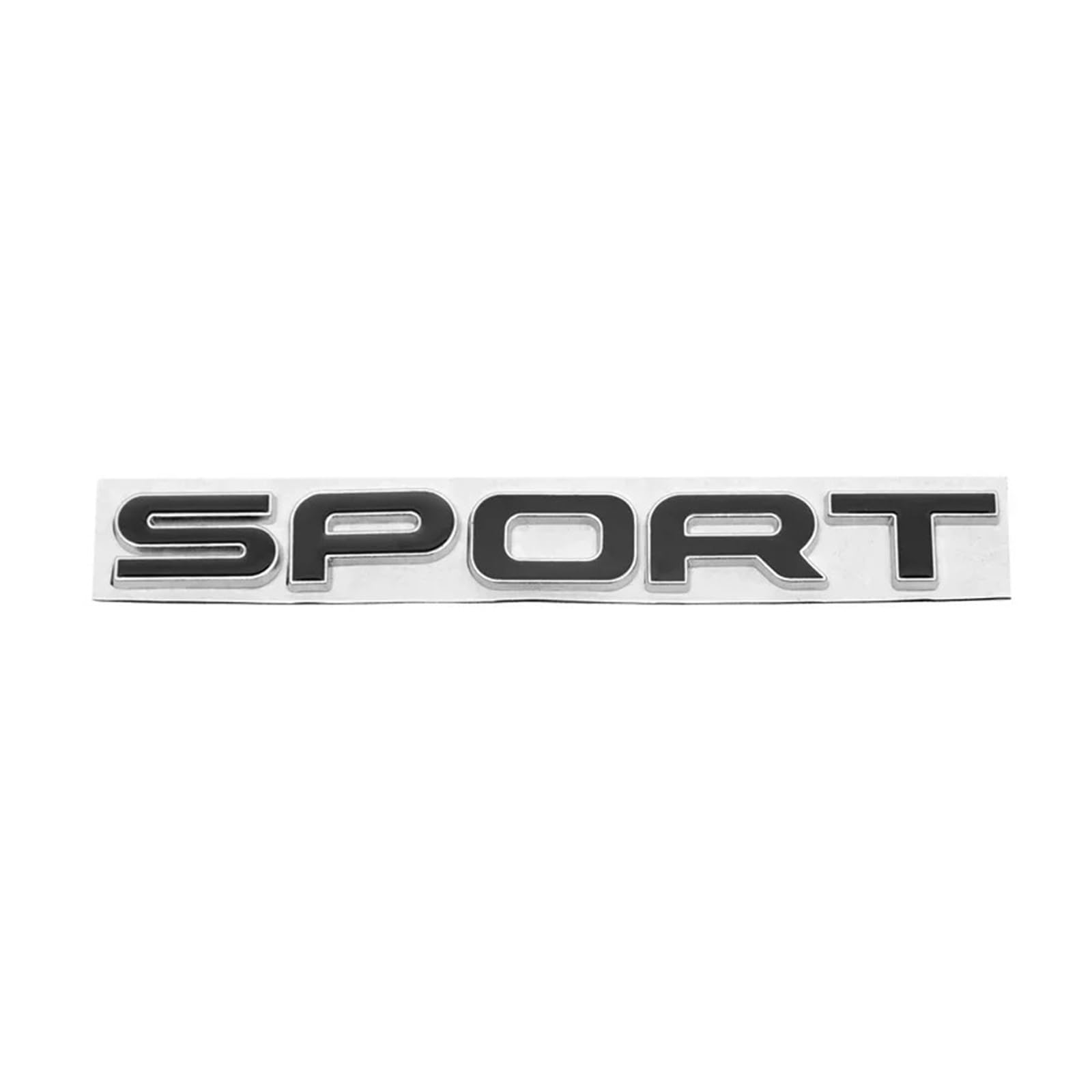 NIBOTT Auto Styling Metall Sport Buchstaben Logo Emblem Auto Hinten Stamm Abzeichen Aufkleber Aufkleber Fit for Land Range Rover SV Autobiographie entdeckung(C) von NIBOTT