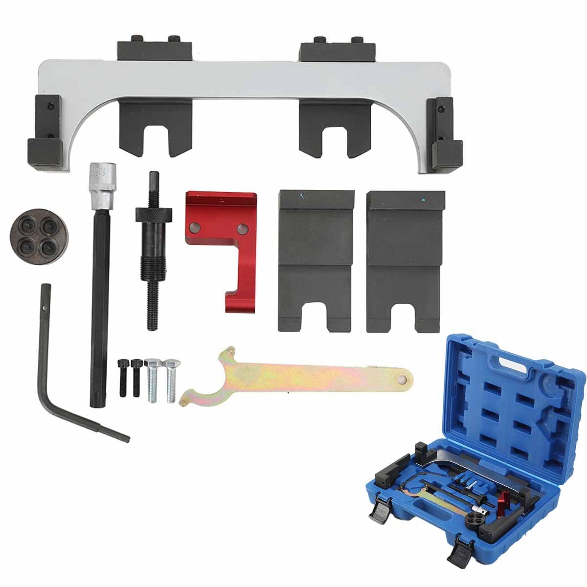 NICCOO 13-teilig Motor Einstellwerkzeug Satz für BMW Mini B38/B48/B58/B46 Motorsteuerungswerkzeug, Einstellwerkzeug Motorverriegelung Satz Tragbar von NICCOO