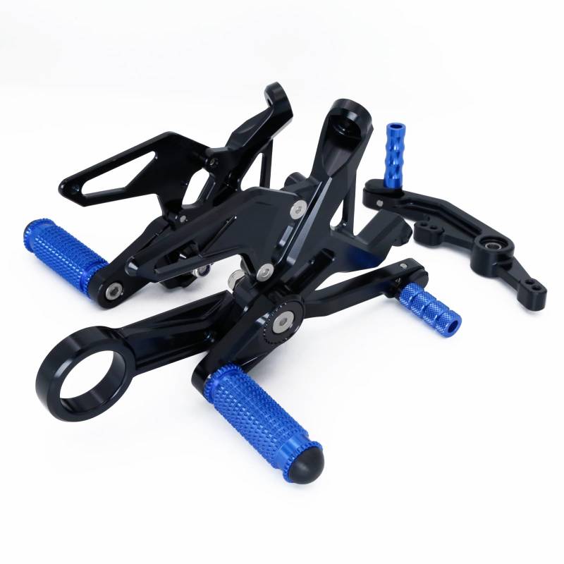 CNC S1000RR-19/23 Motorrad Einstellbare Rearsets Fußrasten Hinten Set Fußrasten Schaltpedal Kompatibel mit S1000 RR S1000RR 2019 2020 2021 2022 2023 von NICEDOLL