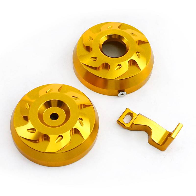 Motorradverkleidungskappen, Abdeckmuttern, Verkleidungs-Set, passend für Grom MSX125 2013 2014 2015, Gold von NICEDOLL