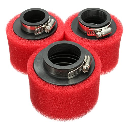 NICOLIE Racing Motorrad-, Roller-, Motorrad-, Dirt-Pit-Luftfilter für Gy6 50 CC 35 mm, 38 mm, 42 mm, 48 mm – 35 mm von NICOLIE