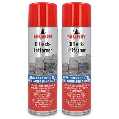 Nigrin 2x 500 ml Ölfleck-Entferner [Hersteller-Nr. 72287] von NIGRIN