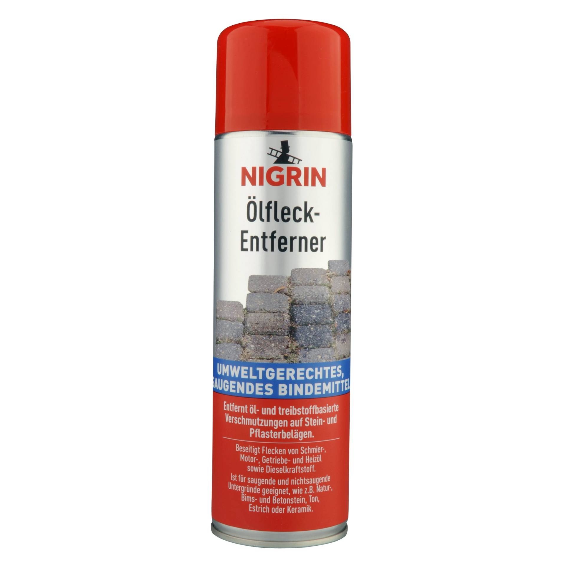NIGRIN Ölfleck-Entferner, entfernt öl- und treibstoffbasierte Verschmutzungen, 500 ml von NIGRIN