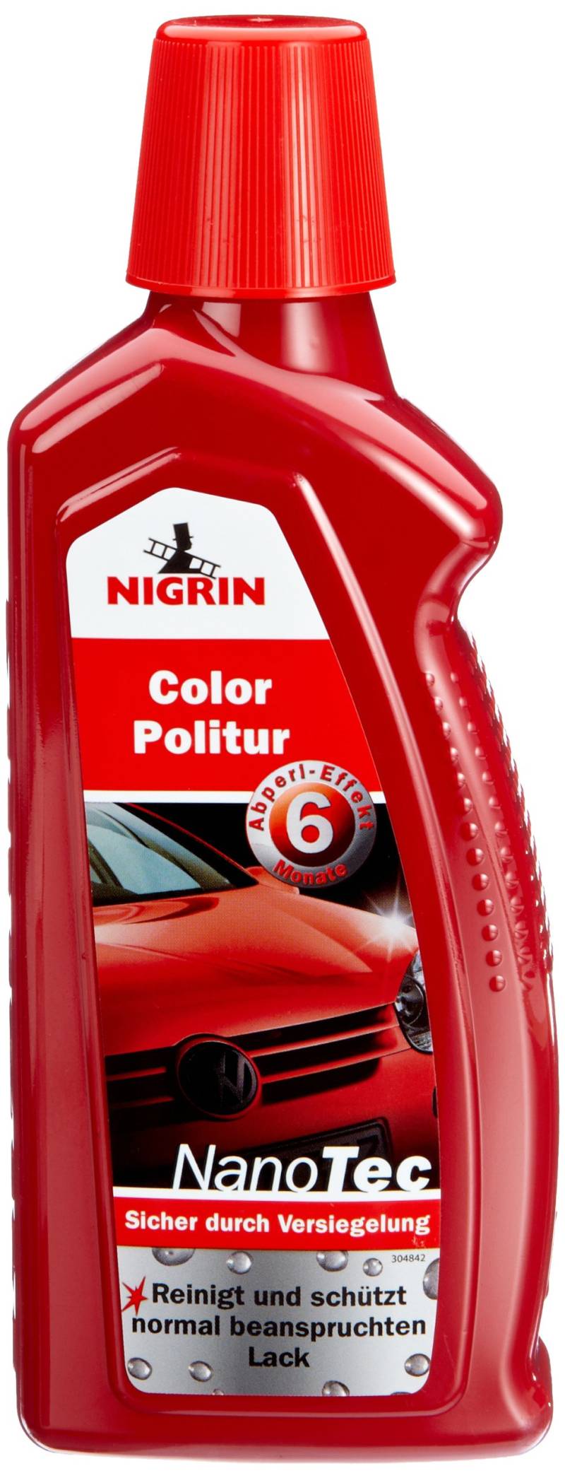 NIGRIN 73871 NanoTec Color-Politur Rot 500ml von NIGRIN