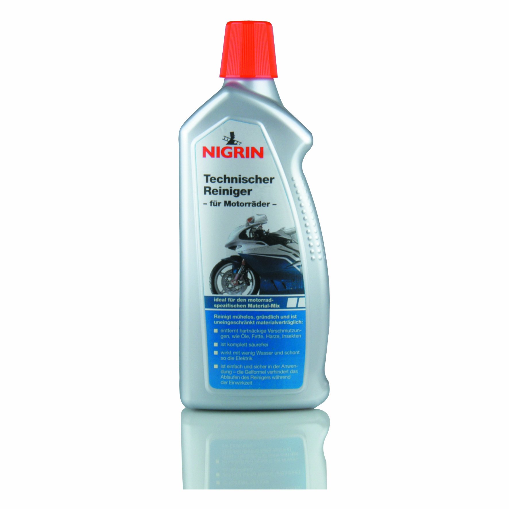 NIGRIN 74121 Gel-Motorradreiniger 1000 ml von NIGRIN