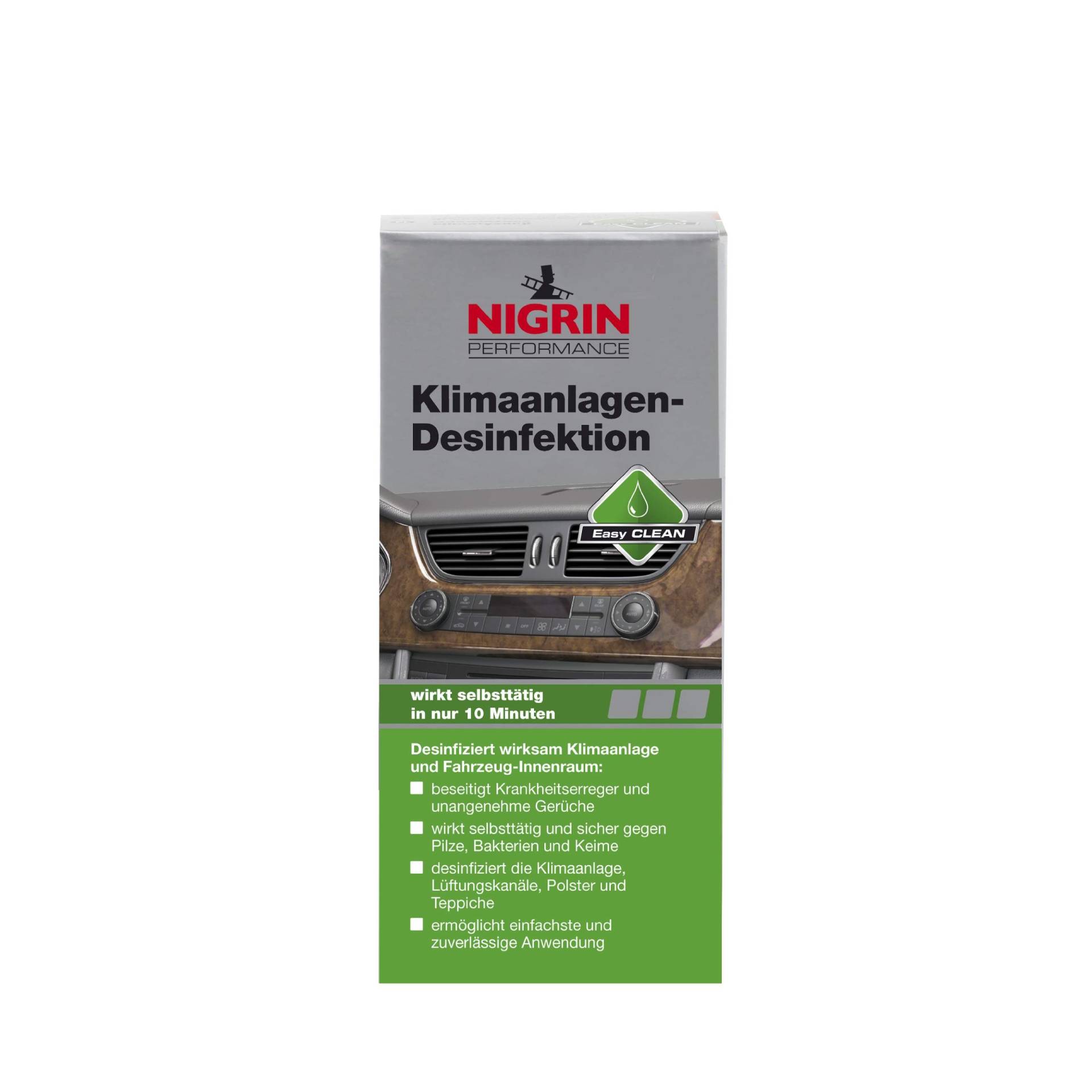 NIGRIN 74199 Klimaanlagen-Desinfektion, 150 ml von NIGRIN