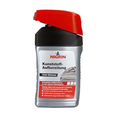 Nigrin 1x 300ml Kunststoff-Aufbereitung schwarz [Hersteller-Nr. 72939] von NIGRIN