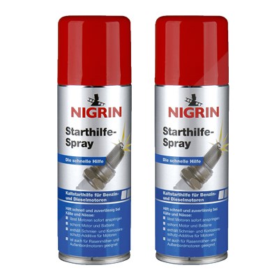 Nigrin 2x 200ml Starthilfe-Spray [Hersteller-Nr. 74040] von NIGRIN