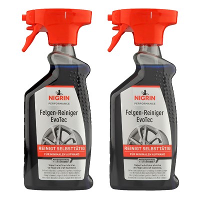 Nigrin 2x 500ml Performance Felgen-Reiniger EvoTec [Hersteller-Nr. 72931] von NIGRIN