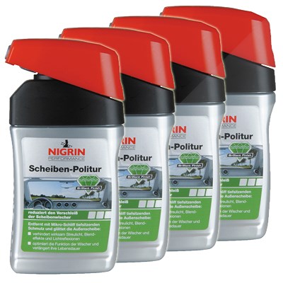 Nigrin 4x 300ml Performance Scheiben-Politur [Hersteller-Nr. 73917] von NIGRIN