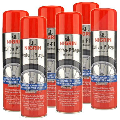 Nigrin 6x 500ml Reifen-Pflege [Hersteller-Nr. 74075] von NIGRIN