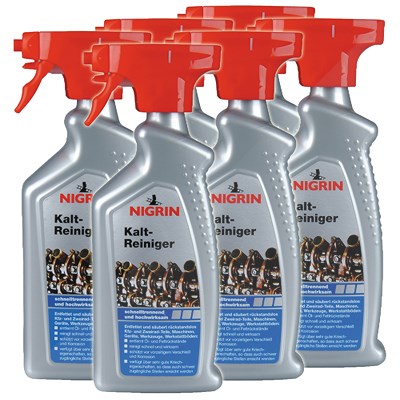 Nigrin 6x 500ml RepairTec Kaltreiniger [Hersteller-Nr. 74291] von NIGRIN