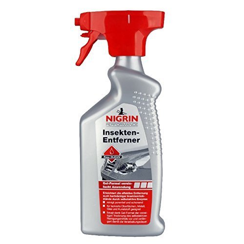 Nigrin Insektenentferner 500ml Insektenlöser Motorrad Auto Insekten Entferner von NIGRIN