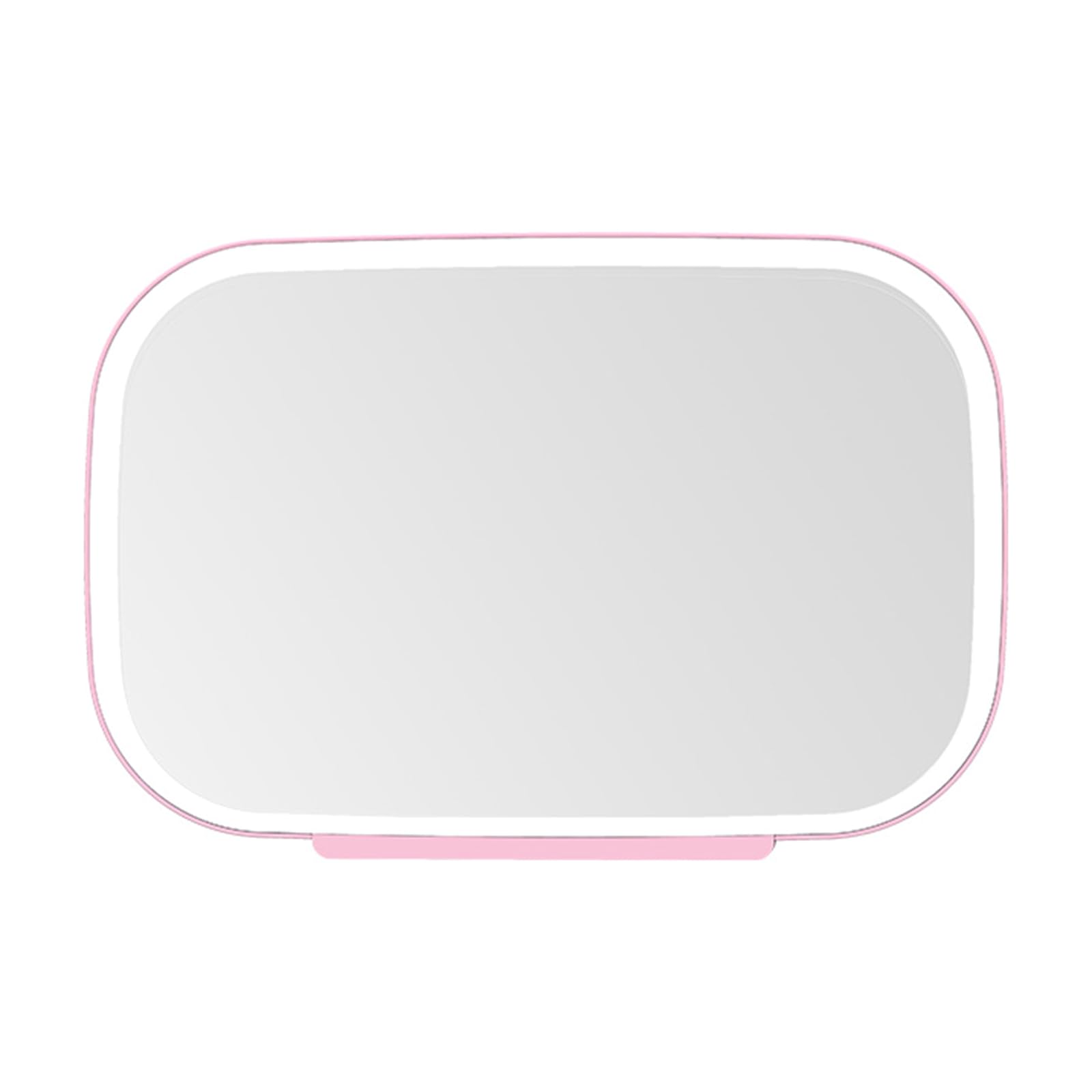 NIHUIFA Wiederaufladbare LED-Autovisiere Vanity Glass Auto Make-up Glas Rückansicht Glas Sonnenschutz Kosmetikglas von NIHUIFA