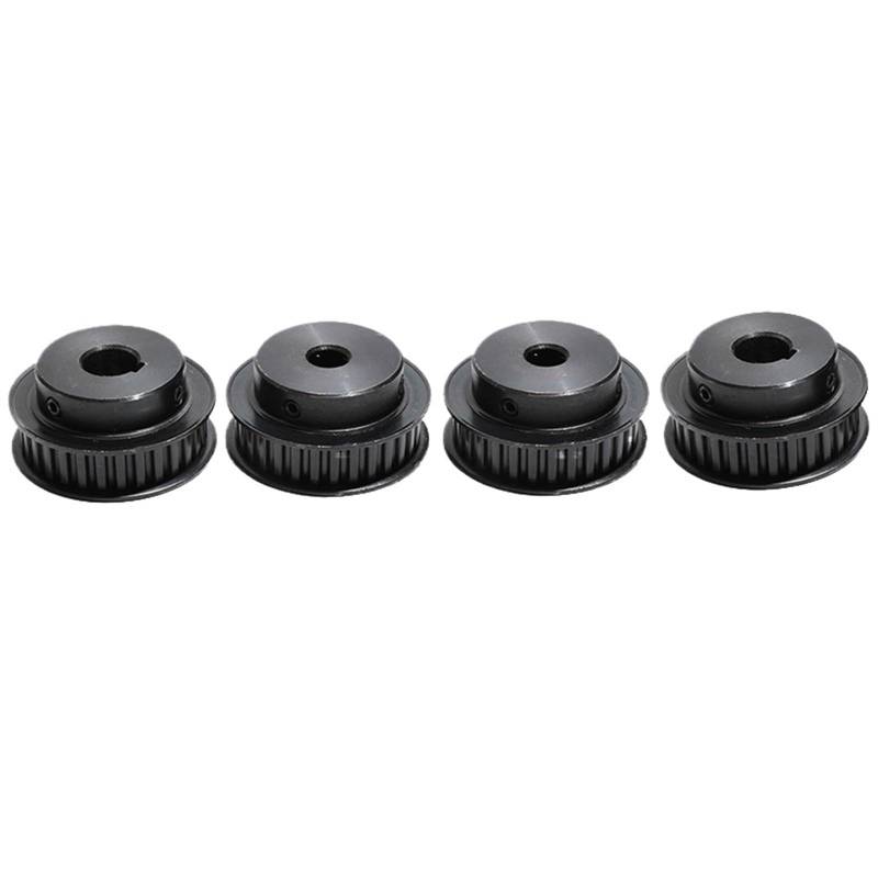 1pc XL45T 46T Pulley Schwarz Stahl Räder Gürtel Breite 11mm Nut Bohrung for maschine Gürtel Pulley(15mm keyway5x2.3mm,XL 46T_11MM) von NIJLTCRBK