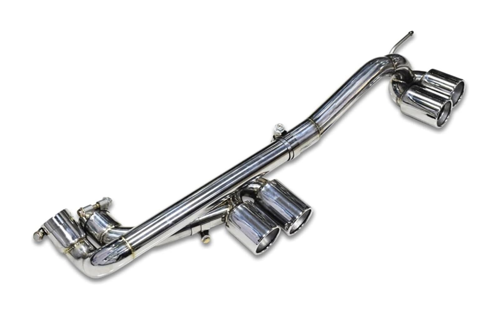 Auto Auspuff Endrohr Für B&MW E90 E92 E93 320i 325i Geändert M3 M4 Stoßstange Auspuff Endrohr Schalldämpfer Abgasanlage Auto Auspuffrohr Auto Endrohre(Stainless Steel) von NIKISO