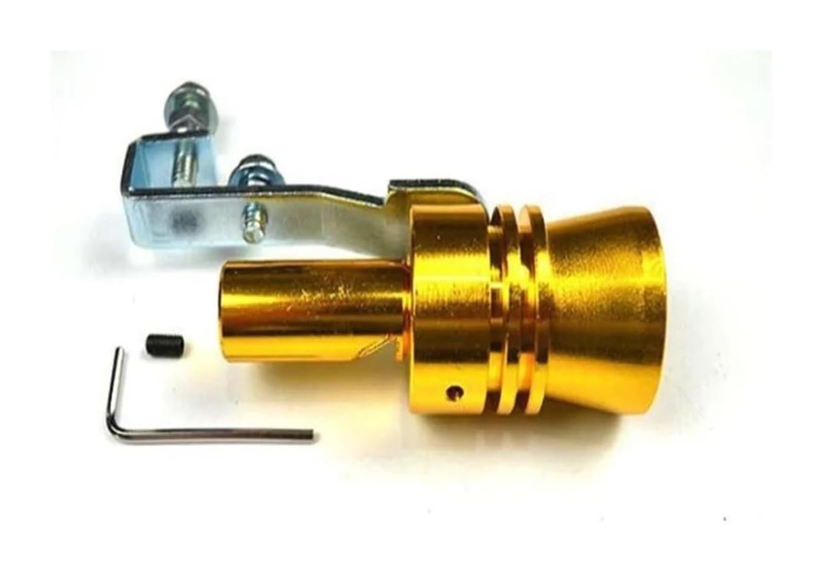 Auto Auspuff Endrohr Für B&enz W211 W203 W204 W210 W124 Für AMG W202 Auto-Auspuffrohr-Endrohrspitze Auto-Auspuffrohr Turbo-Sound-Whistle(Gold) von NIKISO