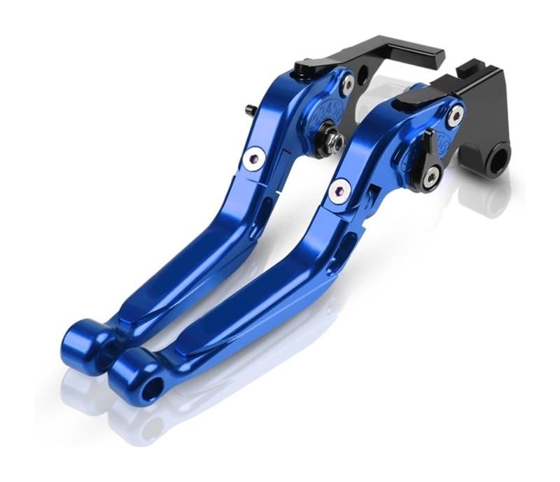 Brems Kupplungshebel Für CBR150R CBR 150R CBR150 R 2004–2010 Motorrad-Bremskupplungshebel Verstellbar Klappbar Ausziehbar CNC-Zubehör(Blau) von NIKISO