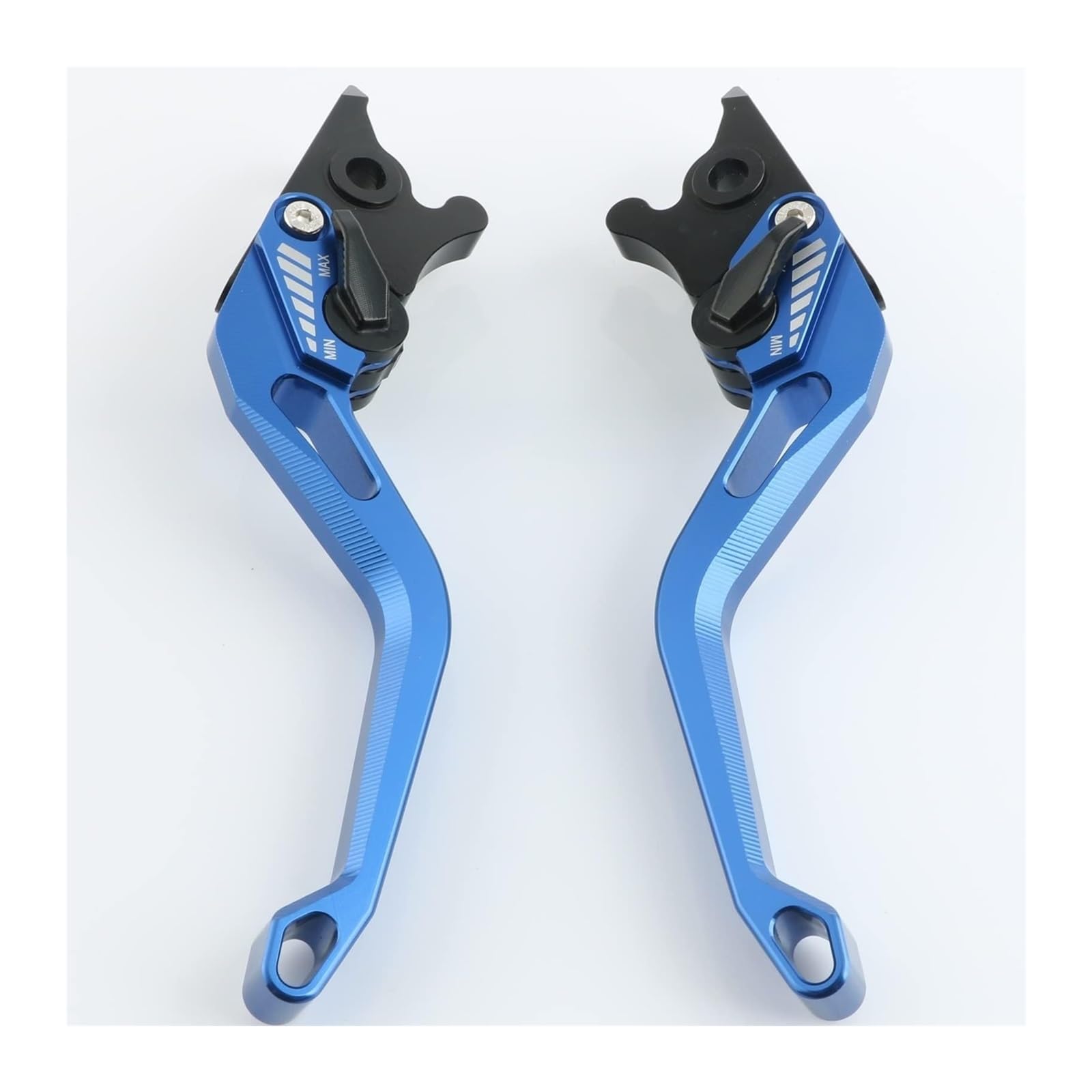 Brems Kupplungshebel Für CBR500R CBR500 R 2013–2018 Motorrad-Kupplungsbremshebel, Verstellbar, 3D-Rhombus-Textur, CNC-Aluminium(Blau) von NIKISO