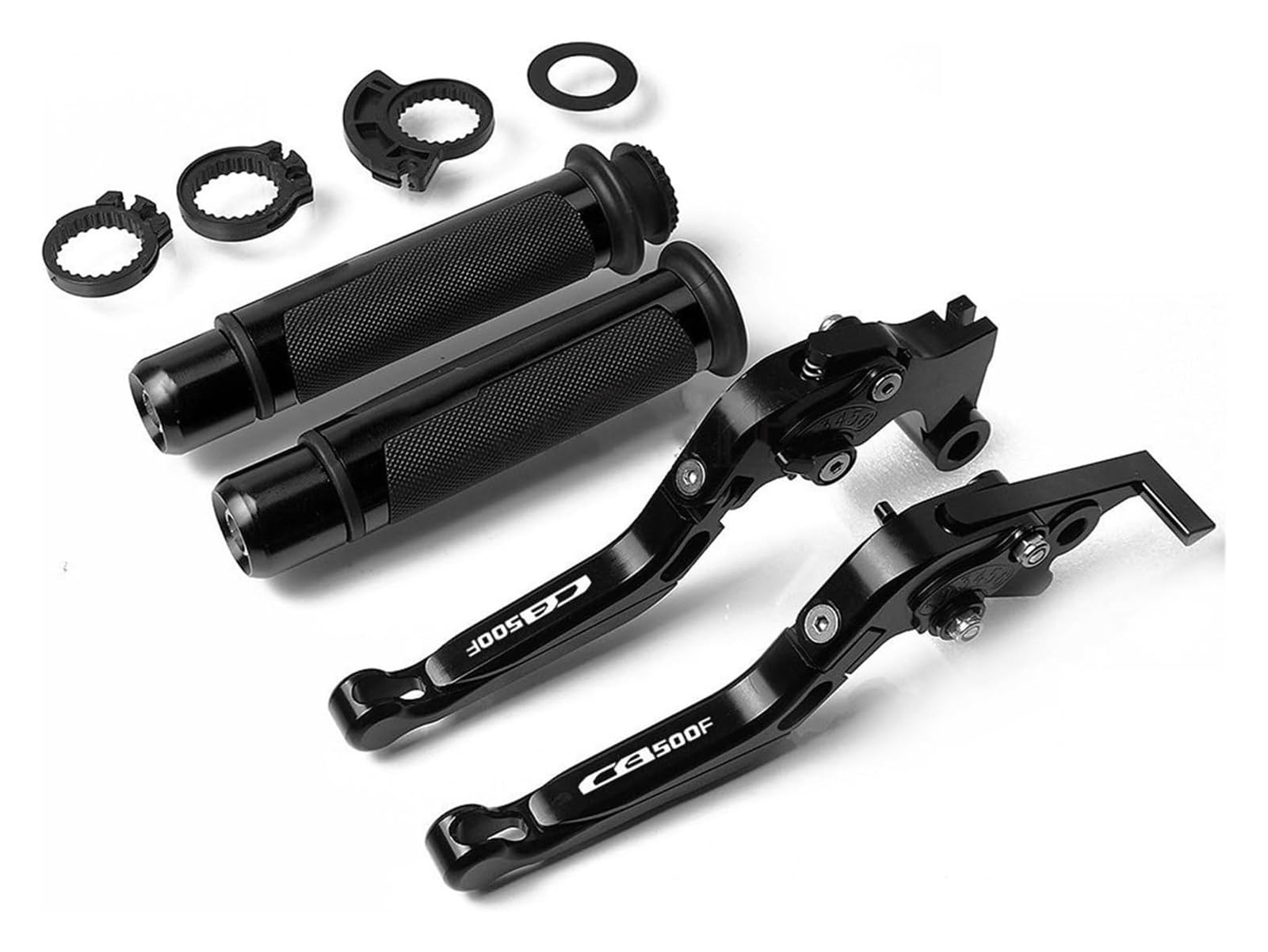 Brems Kupplungshebel Für CBR500R Für CB500F Für CB500X 2013-2018 Motorrad CNC Einstellbare Faltbare Bremse Kupplung Hebel Griff(2) von NIKISO