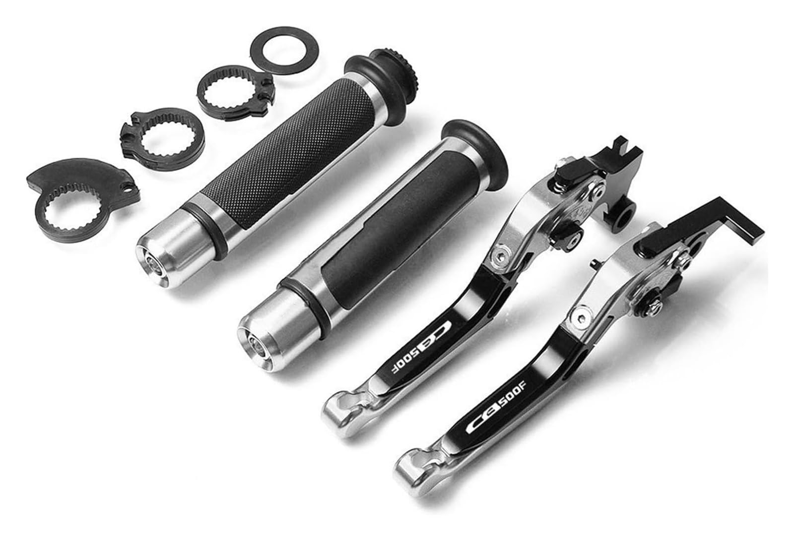 Brems Kupplungshebel Für CBR500R Für CB500F Für CB500X 2013-2018 Motorrad CNC Einstellbare Faltbare Bremse Kupplung Hebel Griff(7) von NIKISO