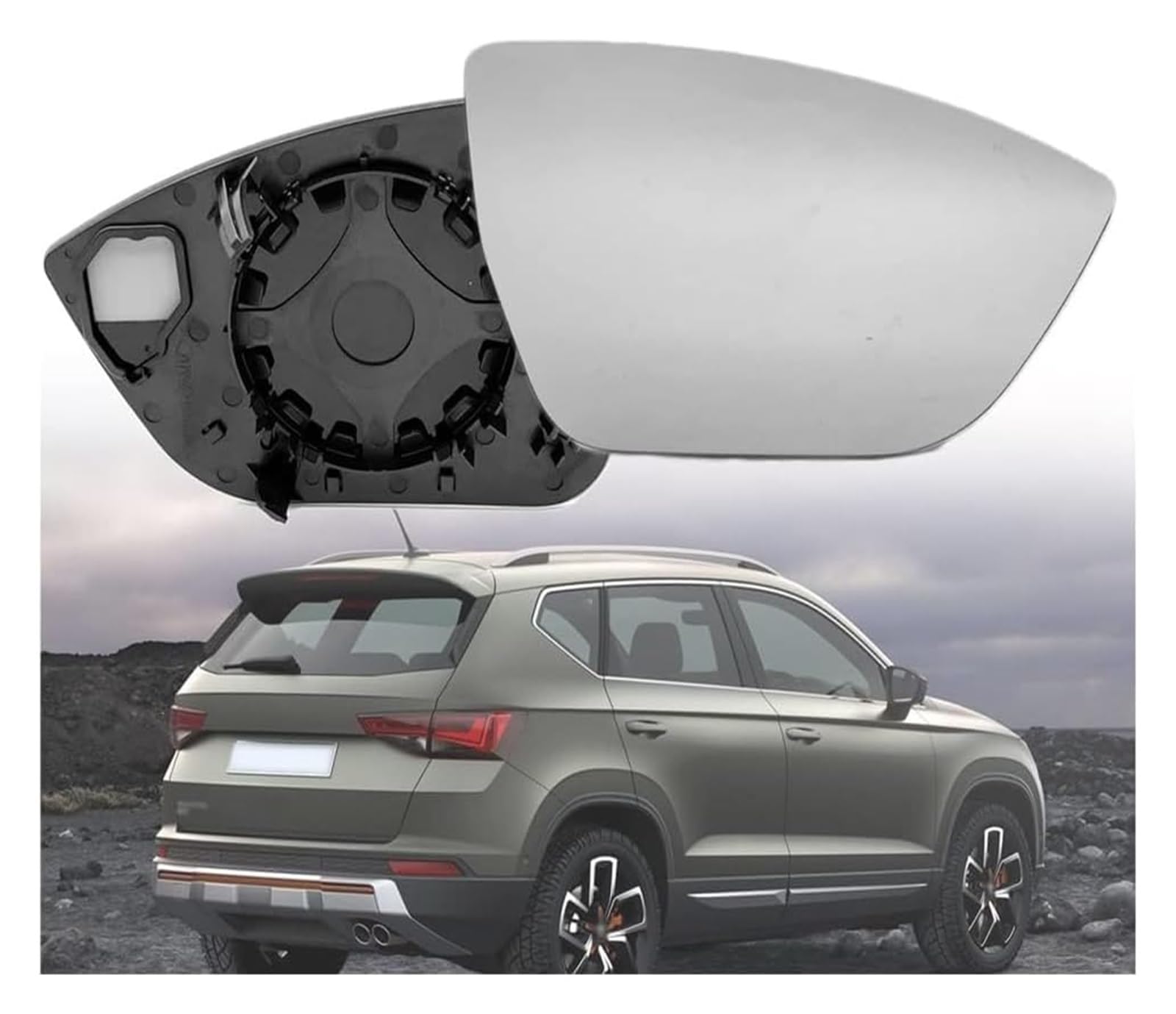 Car Rückspiegelglas Für Ford Für Tarraco KN2 2018-2020 Links Rechts Rückspiegel Beheizte Auto Seite Flügel Spiegel Ersatz Glas Spiegel Rückspiegel(Right) von NIKISO