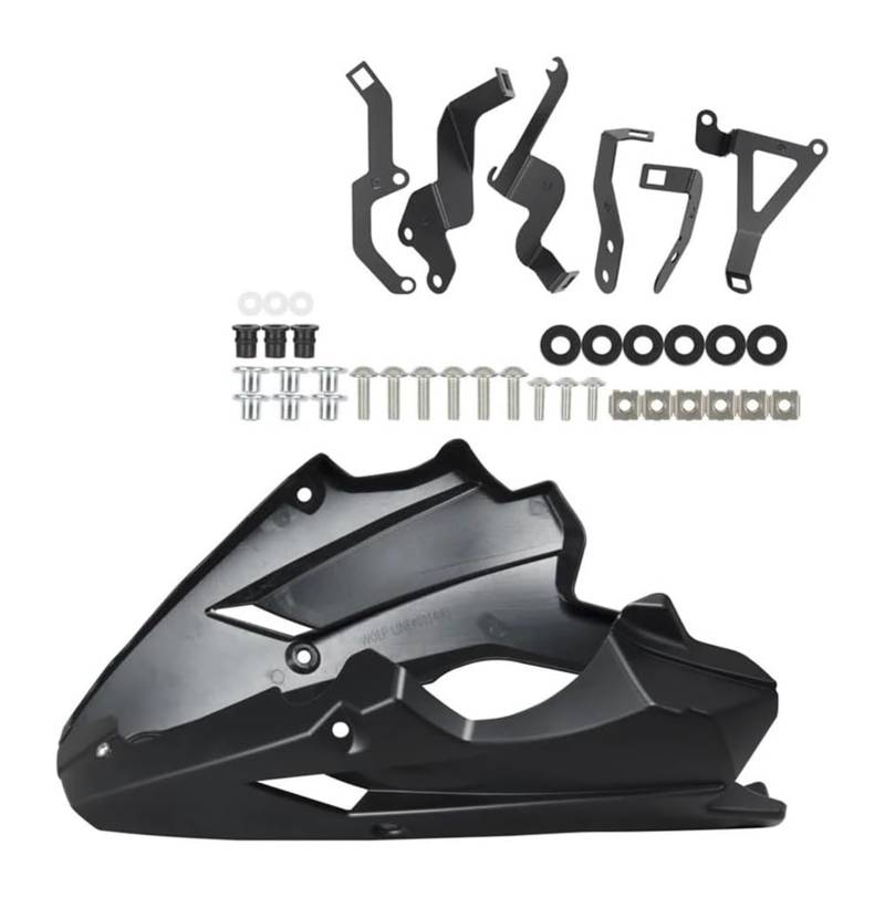 Für K&awasaki Für Z900 2017-2024 Chassis Guards Motor Spoiler Untere Verkleidung Gugel Abdeckung Rahmen Seite Panel Motorrad Motorrad Seitenverkleidung(Black 2020-2024) von NIKISO