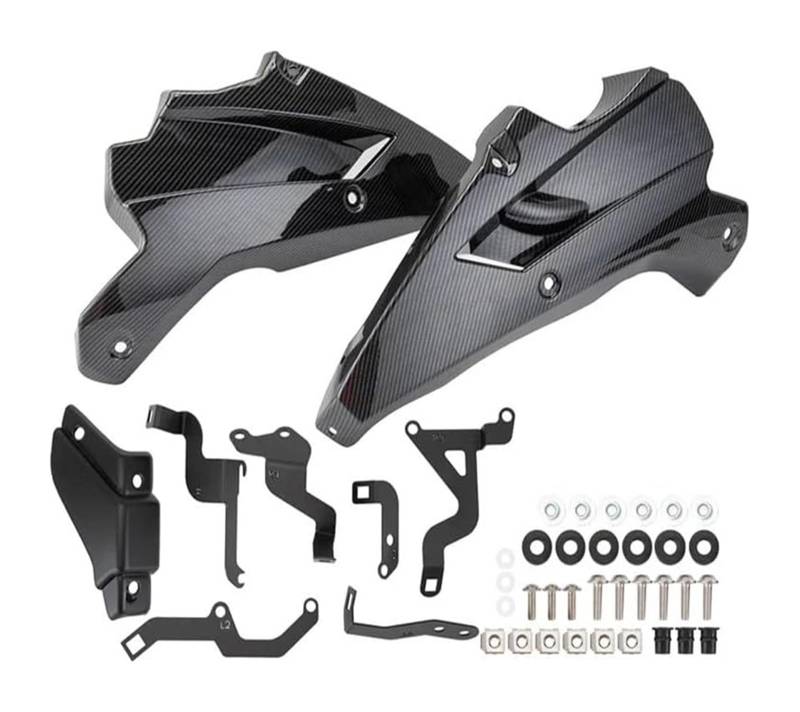 Für K&awasaki Für Z900 2017-2024 Chassis Guards Motor Spoiler Untere Verkleidung Gugel Abdeckung Rahmen Seite Panel Motorrad Motorrad Seitenverkleidung(CNL2017-2019) von NIKISO