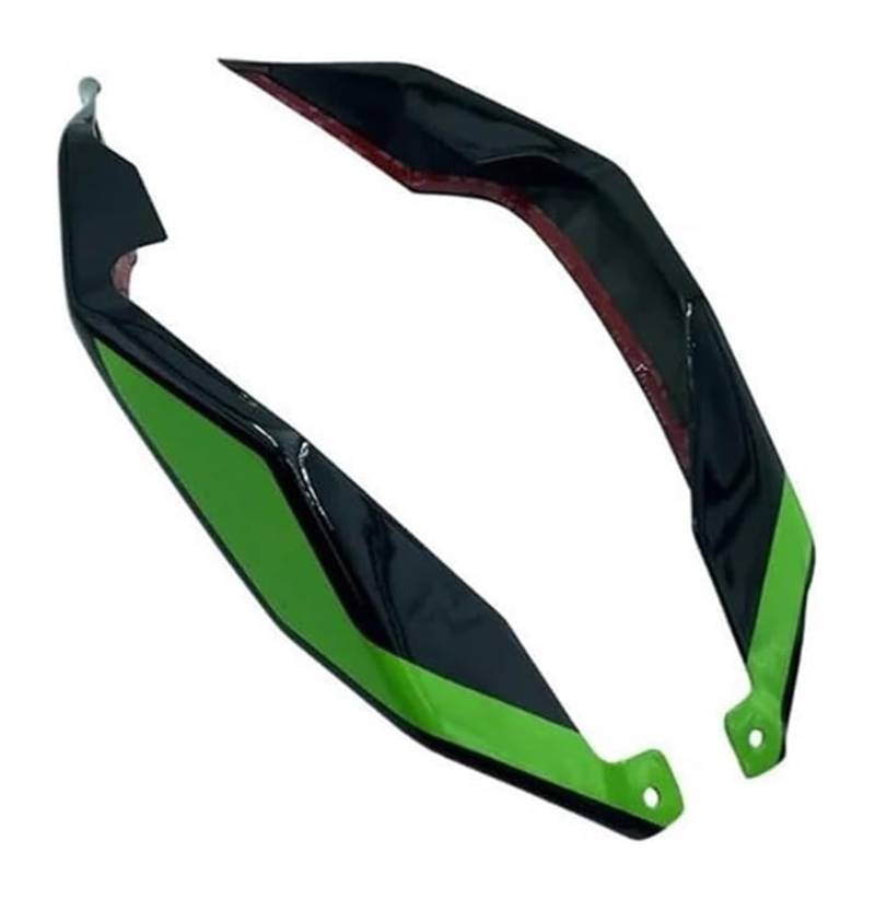 Für K&awasaki Für ZX-10R Für ZX10R 2016-2020 Motorrad-Heckverkleidungssatz Feste Flügelseite Aerodynamischer Winglet-Spoiler Motorrad Seitenverkleidung(Schwarz) von NIKISO