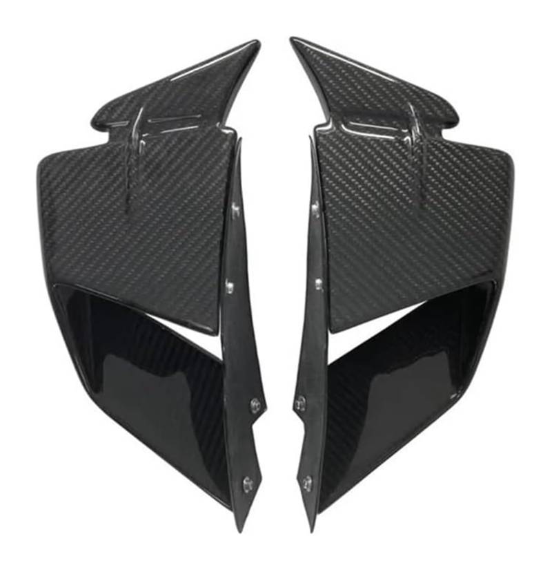 Für S1000RR 2019-2023 Motorrad Vorne Aerodynamische Winglets Windschutzscheibe Verkleidung Feste Flügel Seite Spoiler Gugel Motorrad Seitenverkleidung(Color -01) von NIKISO