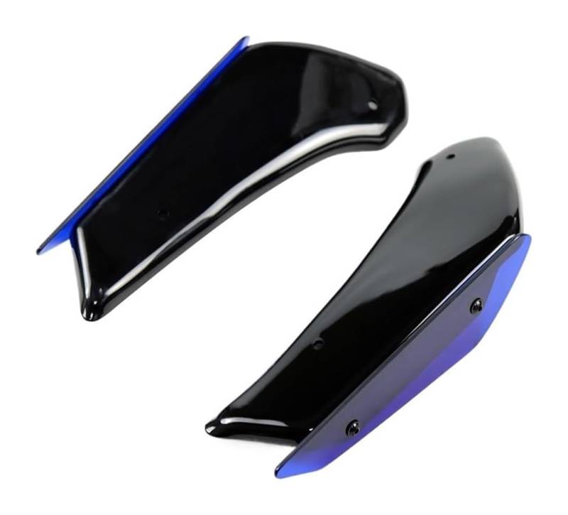 Für S1000RR Für M1000RR 2019-2022 Frontspoiler Feste Wind Winglets Motorrad Winglet Aerodynamische Flügel Kit Spoiler Motorrad Seitenverkleidung(Blau) von NIKISO