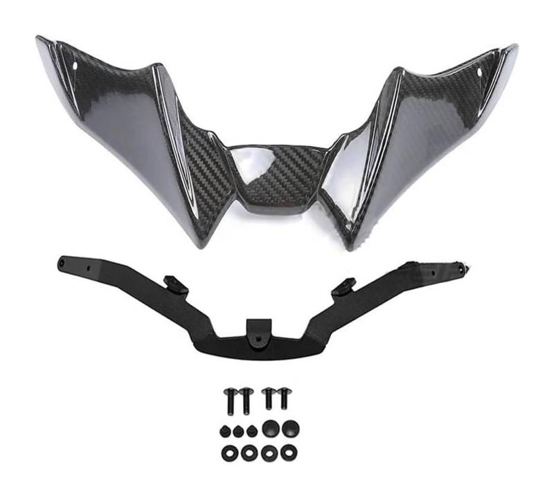 Für Y&amaha Für MT-09 Für MT 09 SP 2021-2023 Seitenspoiler Gugel Motorrad Frontverkleidung Winglet Aerodynamisches Flügelspoiler-Kit Motorrad Seitenverkleidung von NIKISO