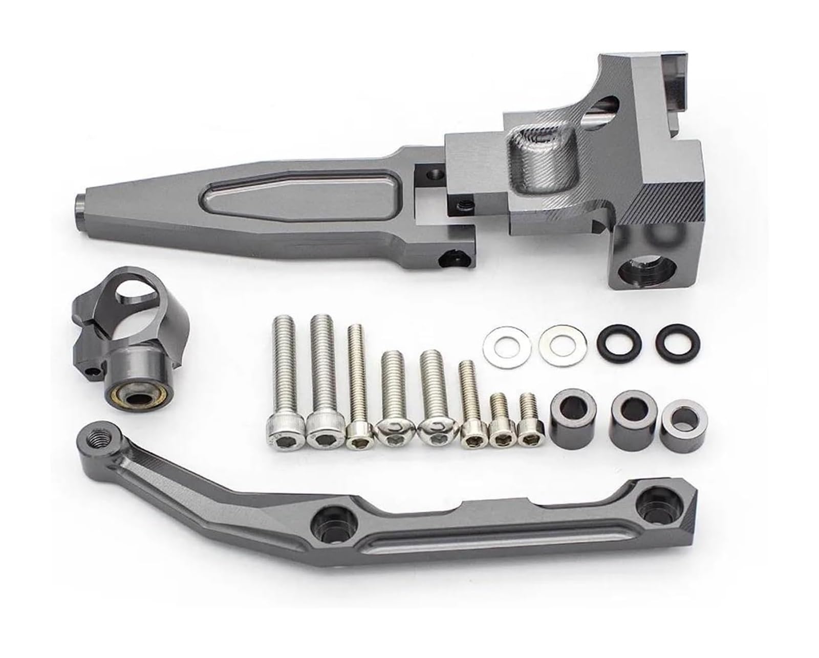 Lenkungsdämpfer Für FJ-09 MT-09 Für Tracer FJ09 MT09 2016-2020 Lenkung Stabilisieren Montage Halterung Kit Motorrad Lenkung Dämpfer Stabilisator(X-15) von NIKISO