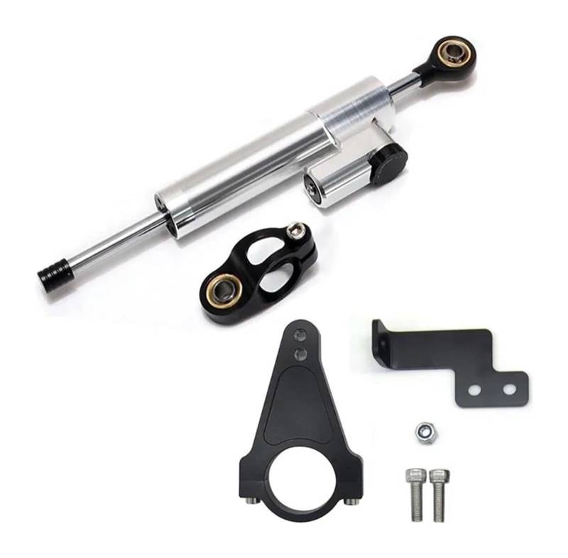 Lenkungsdämpfer Für MT09 MT FZ 09 FZ09 FZ-09 2013-2020 Stabilisieren Montage Halterung Kit Einstellbare Motorrad Lenkung Dämpfer Stabilisator(X-11) von NIKISO