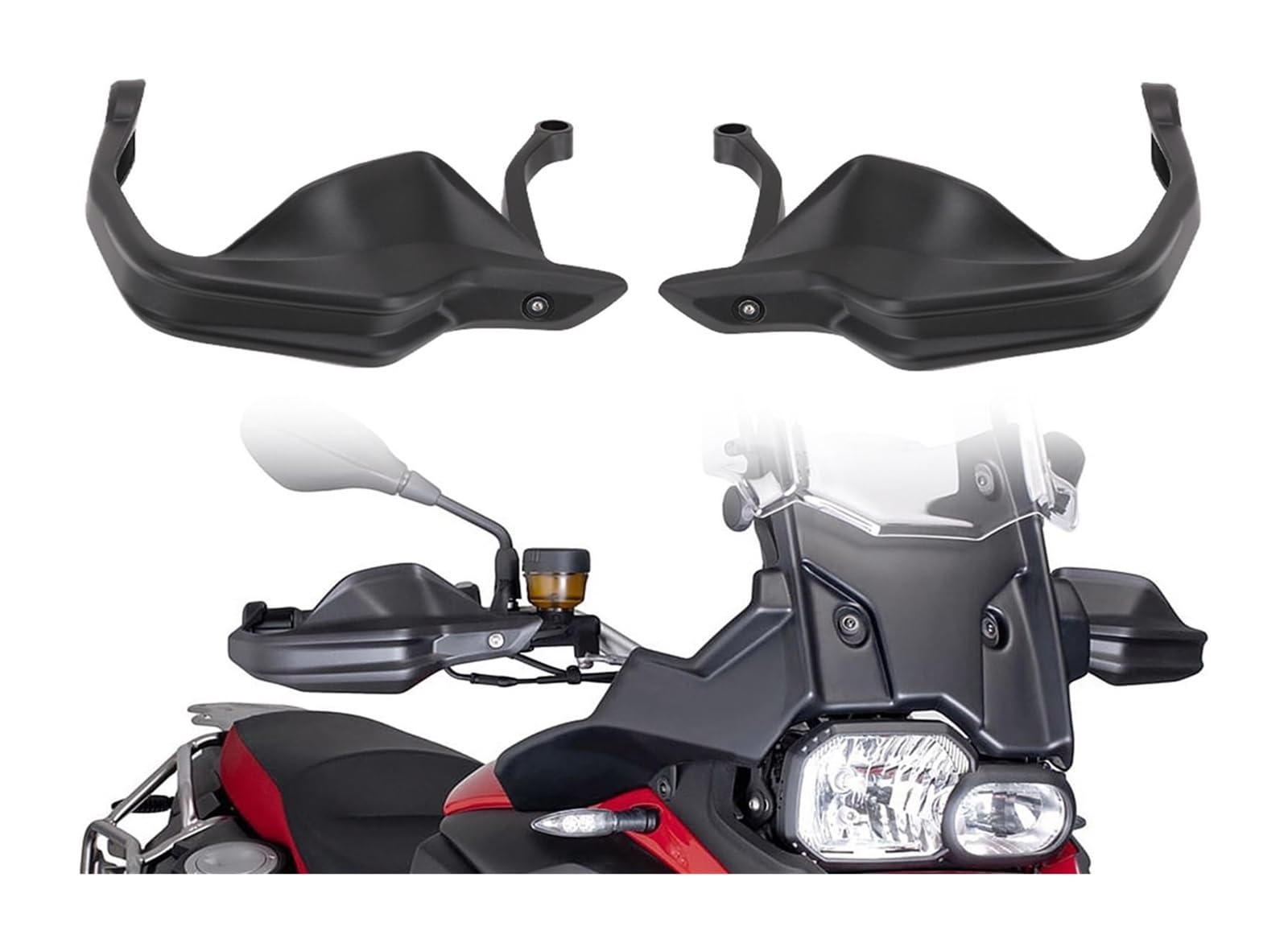 Motorrad Handschutz Für B&MW R1200GS LC Für Adventure S1000XR F800GS 2013-2018 Handschutz Schild Handschutz Schutz Windschutzscheibe von NIKISO