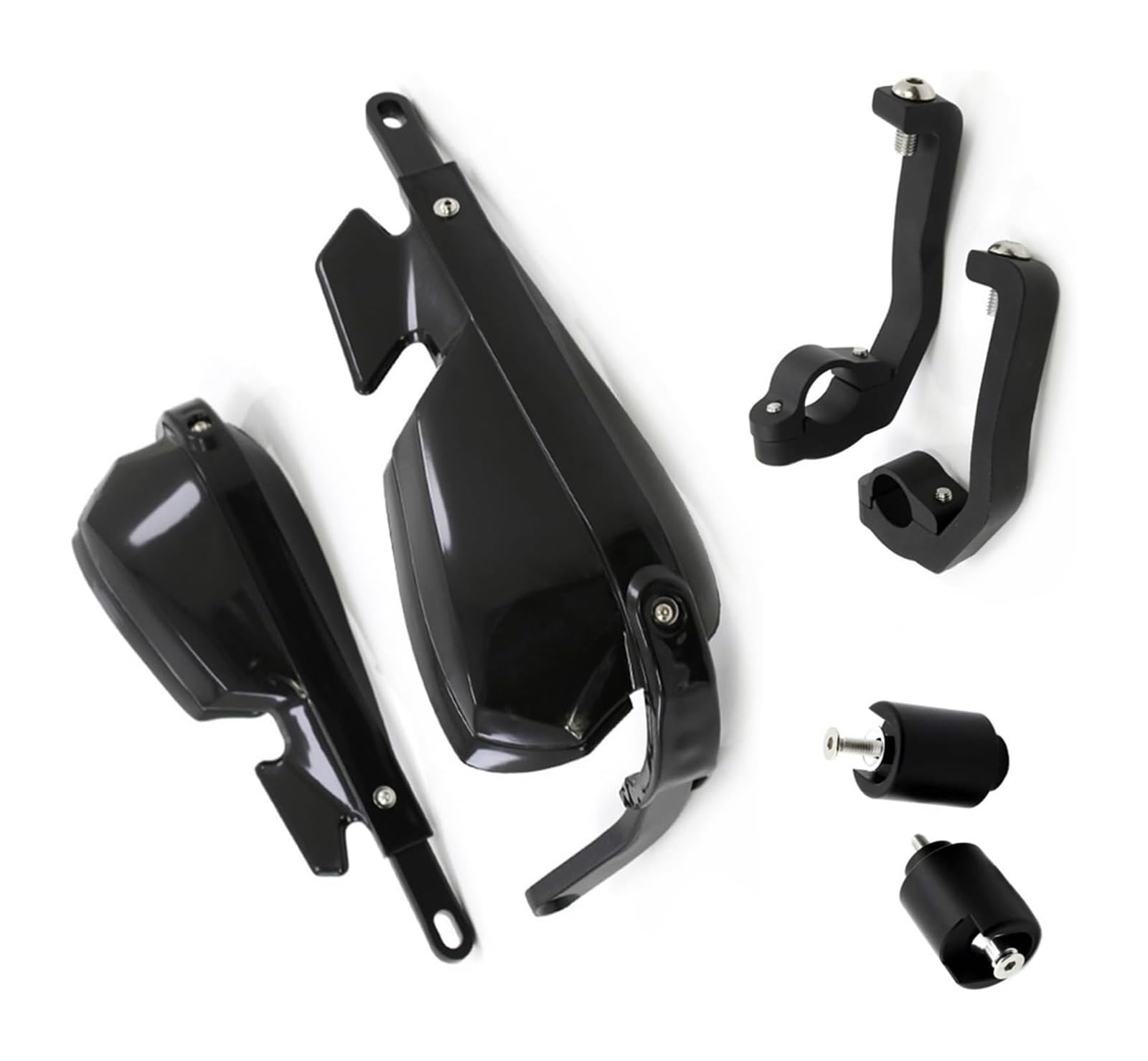 Motorrad Handschutz Für CB500X CB500 2013 2014 2015 2016 2017 2018 Handschutz Motorrad Handprotektoren Lenkerschützer(Schwarz) von NIKISO