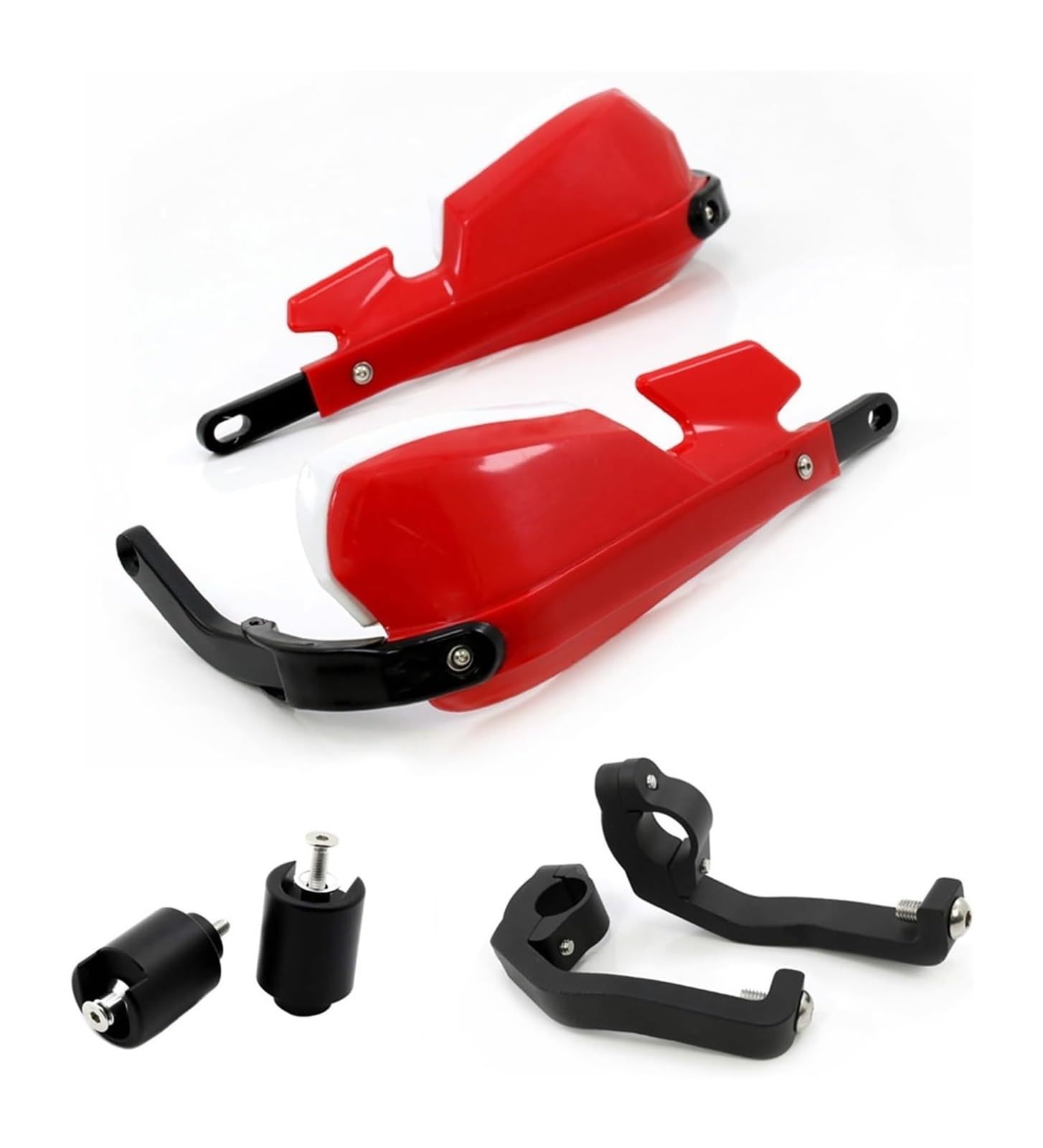 Motorrad Handschutz Für CB500X CB500 2013 2014 2015 2016 2017 2018 Motorrad Handprotektoren Lenker Guards Handschutz(rot) von NIKISO